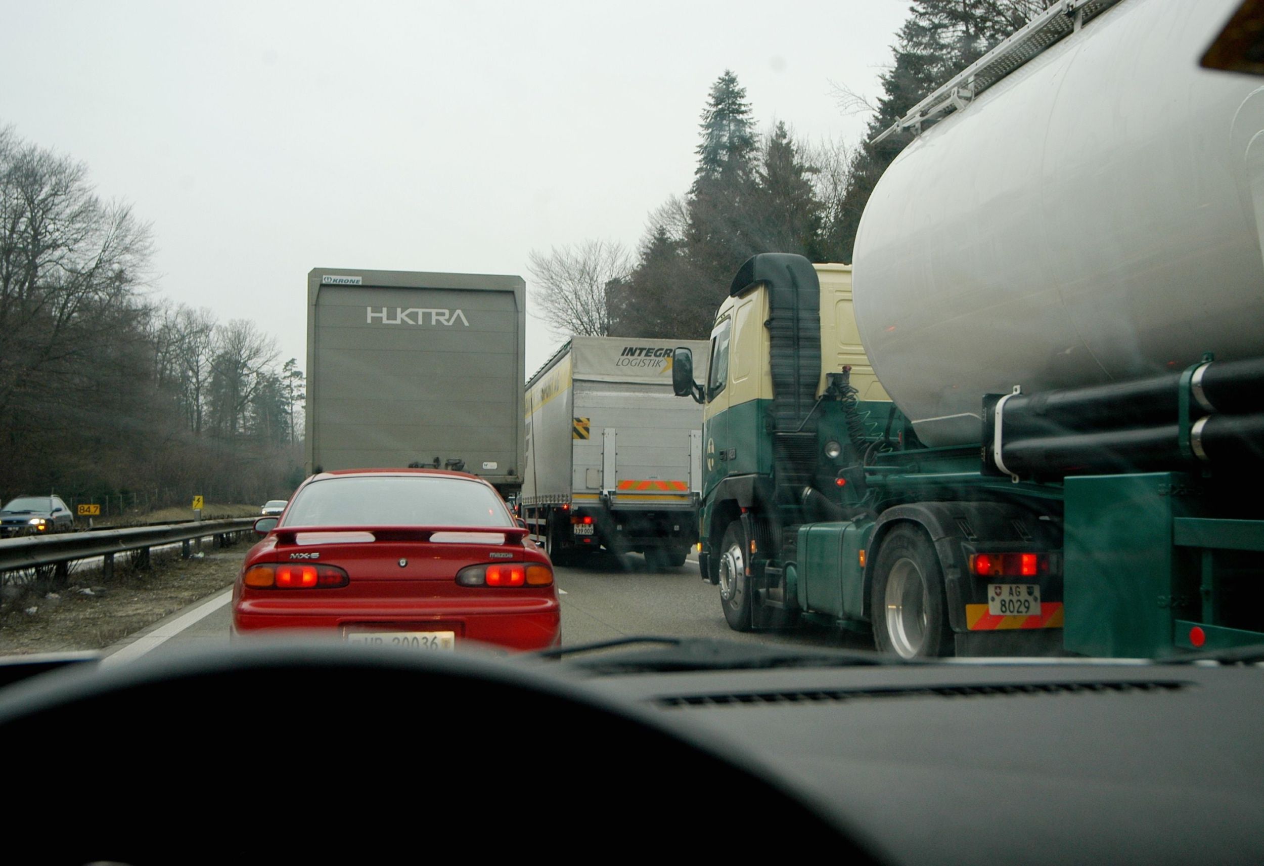 Grosser Stau Im Morgenverkehr Gleich Zwei Unf Lle Auf A Zofinger