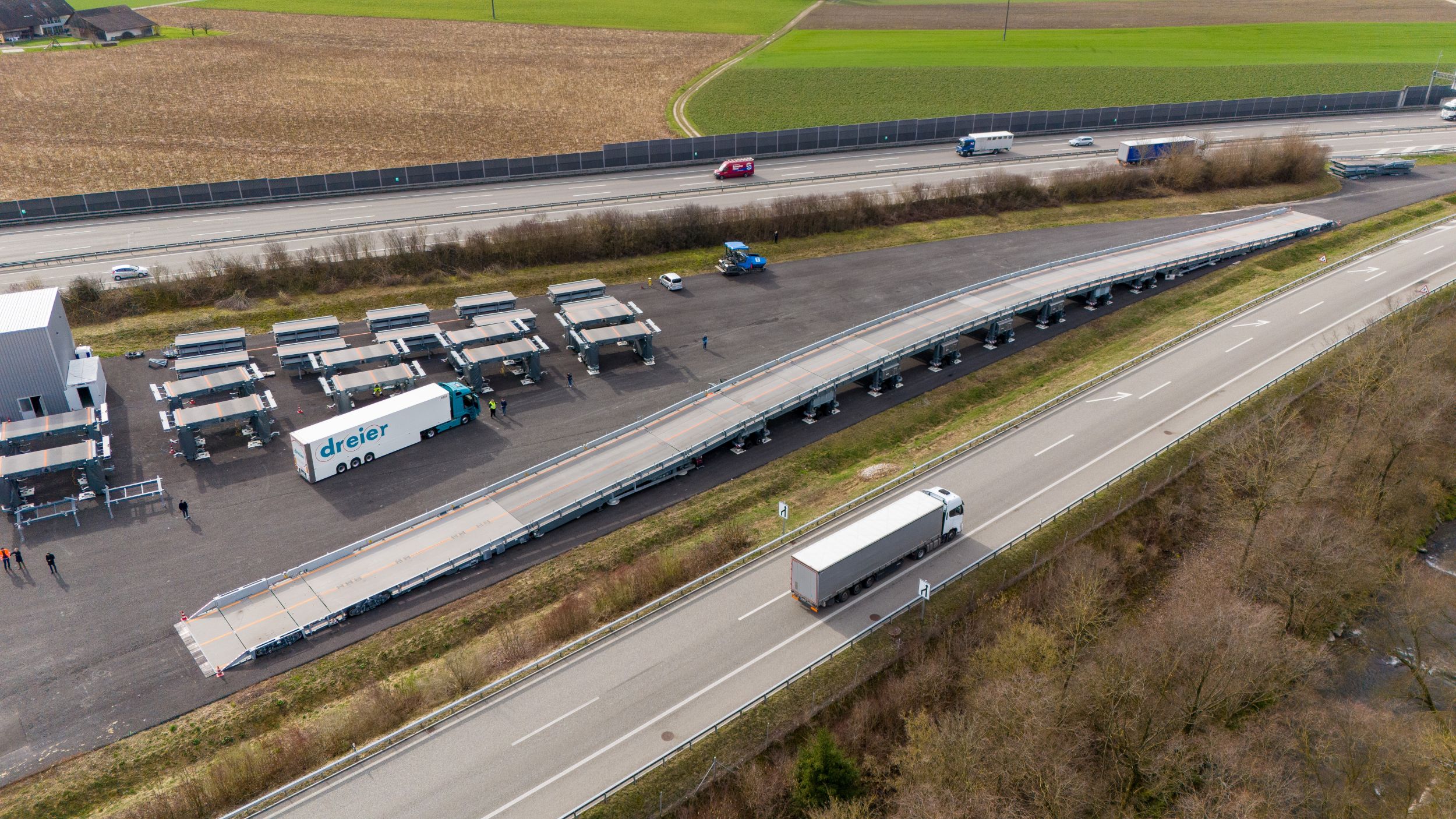 Der Verkehr fliesst: Inbetriebnahme der optimierten ASTRA Bridge hat ...