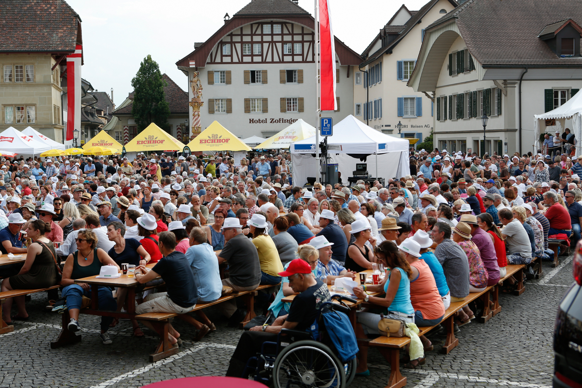 A festival like Zofingen has never been seen before